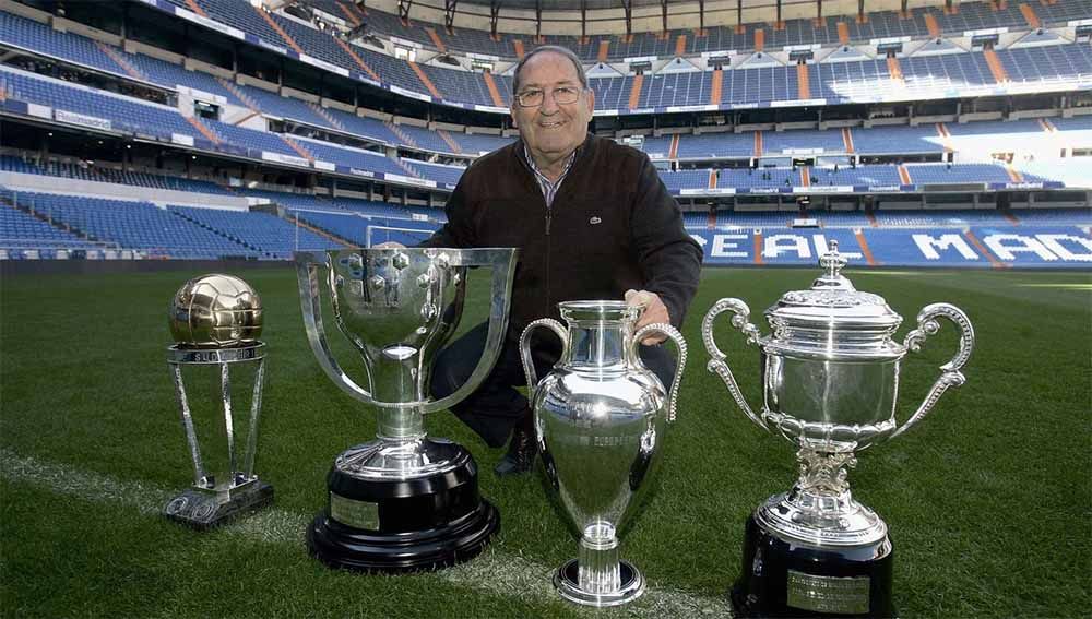 Paco Gento legenda Real Madrid. Foto: Managing Madrid Copyright: © Managing Madrid