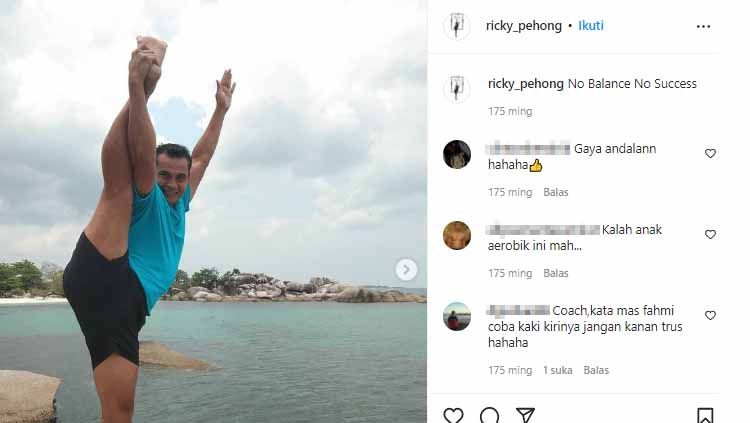 Mantan pelatih fisik PBSI, Ricky Susiono atau Ricky Pehong, ungkap beberapa nama pebulutangkis Indonesia yang diprediksi akan bersinar pada masa depan. Copyright: © ricky_pehong/INSTAGRAM