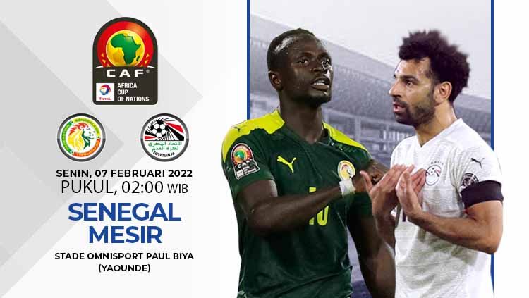 Timnas Senegal vs Mesir pada laga final Piala Afrika. Copyright: © REUTERS/Mohamed Abd El Ghany/REUTERS/Thaier Al-Sudani