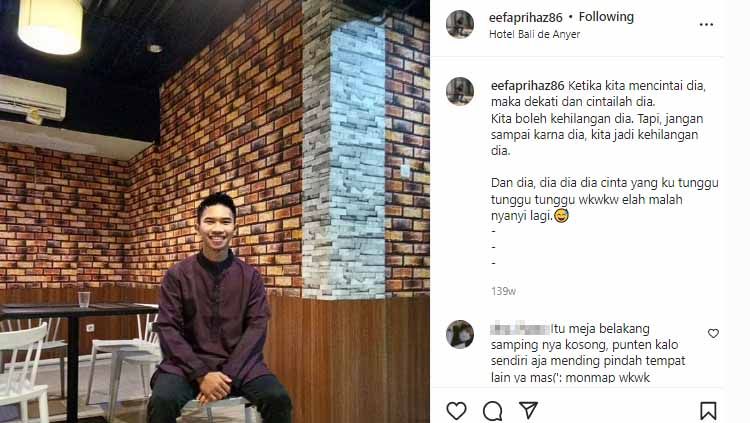 Eef Afrihaz karateka asal Banten yang sakit tumor Copyright: © eefaprihaz86/INSTAGRAM