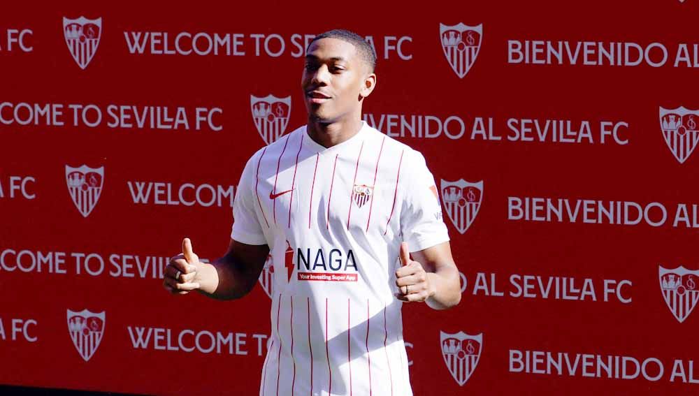 Anthony Martial, pemain baru Sevilla FC. Foto: REUTERS/Marcelo Del Pozo Copyright: © REUTERS/Marcelo Del Pozo