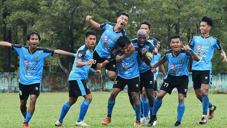 Kampiun Liga 3 2021 zona Riau, PS Siak. Copyright: © Instagram/@pssiak_official