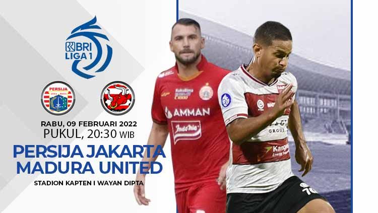 Persija Jakarta batal bertanding melawan Madura United dipekan ke-24 Liga 1 2021, Rabu (09/02/23) karena banyak pemain yang kena Covid. Copyright: © ligaindonesiabaru