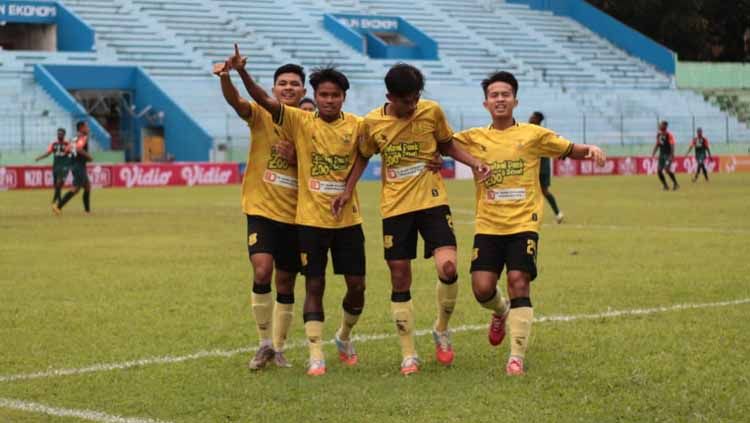 PSDS Deli Serdang menang atas Deltras Sidoarjo 1-0 pada laga kedua babak 16 besar Liga 3 Grup AA, Rabu (09/03/22). Copyright: © Dok. PSDS Deli Serdang