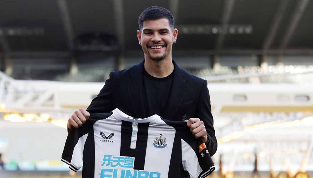 Bruno Guimaraes, pemain baru Newcastle United. Foto: Reuters/Lee Smith Copyright: © Reuters/Lee Smith