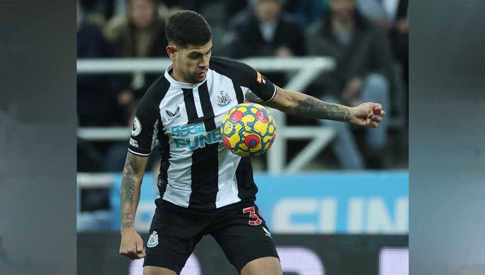 Bruno Guimaraes, pemain baru Newcastle United. Foto: Reuters/Lee Smith. Copyright: © Reuters/Lee Smith