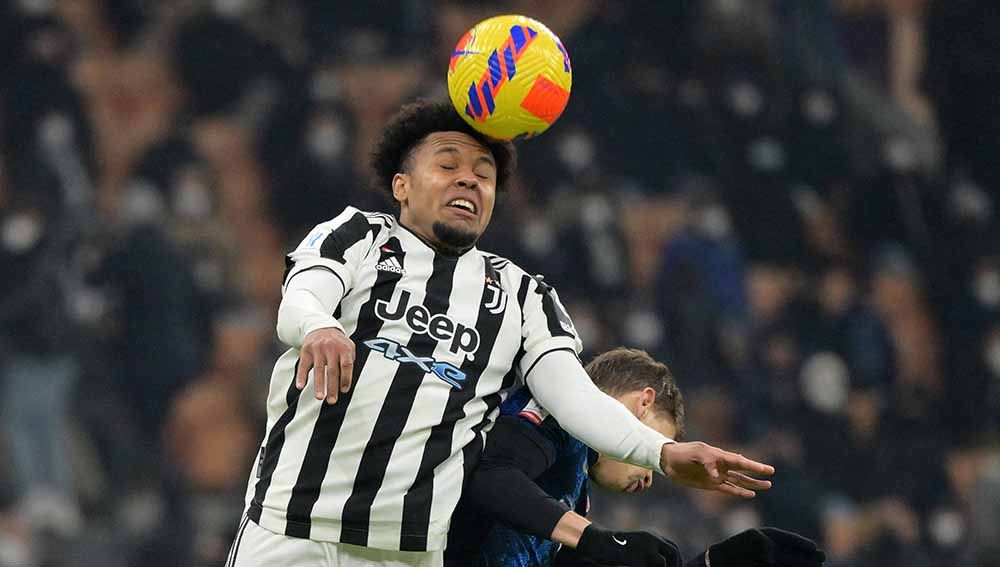 Weston McKennie, pemain Juventus dan Timnas AS. Foto: REUTERS/Alberto Lingria. Copyright: © REUTERS/Alberto Lingria