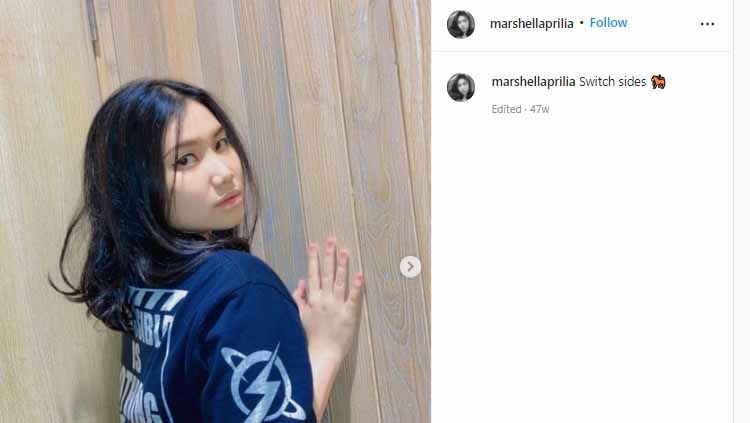 Pacar Pratama Arhan,Marsella Aprilia Copyright: &copy; marshellaprilia/INSTAGRAM