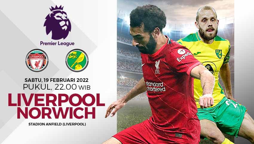 Pertandingan antara Liverpool vs Norwich City di Liga Inggris. Foto: REUTERS/Alessandro Garofalo/John Sibley Copyright: © Grafis: Yuhariyanto/SOICAUMIENBAC.cc