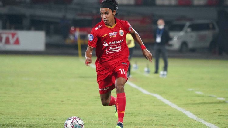 Novri Setiawan resmi berpisah dengan Persija Jakarta. Kini ia dirumorkan akan bergabung dengan Bali United untuk Liga 1 musim depan. Copyright: © Khairul Imam/Persija