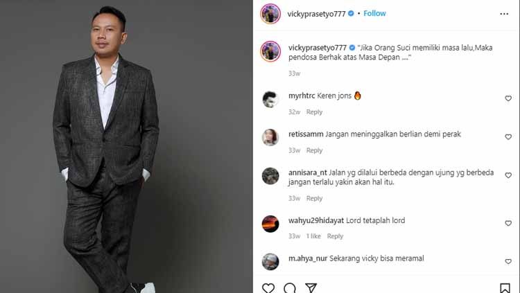 Aktor Indonesia, Vicky Prasetyo Copyright: © vickyprasetyo777/INSTAGRAM