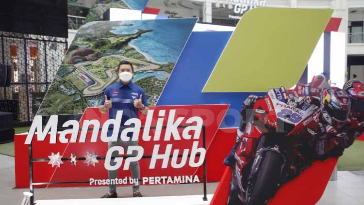 Wakil Direktur MGPA, Cahyadi Wanda pada acara Peresmian Mandalika GH Hub di Epiwalk, Jakarta, Minggu (27/02/22). FOTO: Herry Ibrahim/INDOSPORT Copyright: © Herry Ibrahim/INDOSPORT