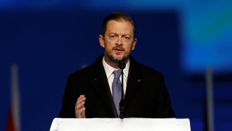 Presiden Komite Paralimpiade Internasiona, Andrew Parsons. Foto: REUTERS/Peter Cziborra. Copyright: © REUTERS/Peter Cziborra