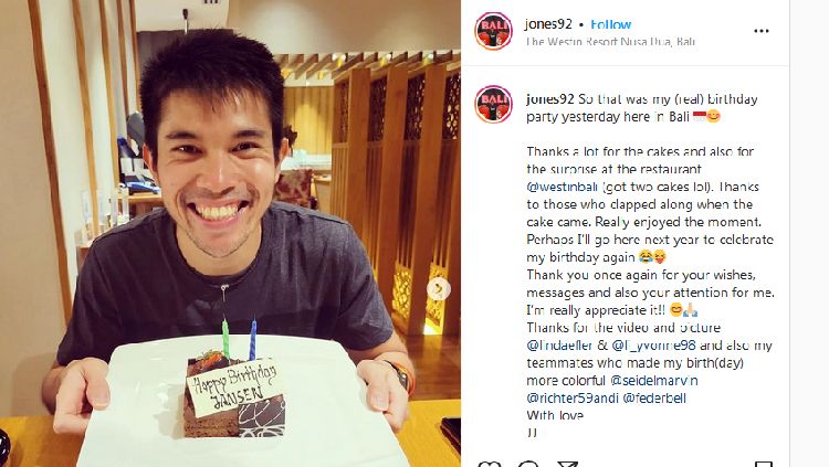 Pebulutangkis Jerman, Jones Rafly Jansen/Linda Efler, sukses buat pasangan baru China, Zheng Siwei/Zhang Shu Xian, kalah di babak pertama German Open 2022. Copyright: © INSTAGRAM/jones92