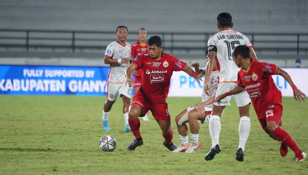 Laga pertandingan antara Persija Jakarta vs Borneo FC di BRI Liga 1. Foto: Khairul Imam Persija Copyright: © Khairul Imam Persija