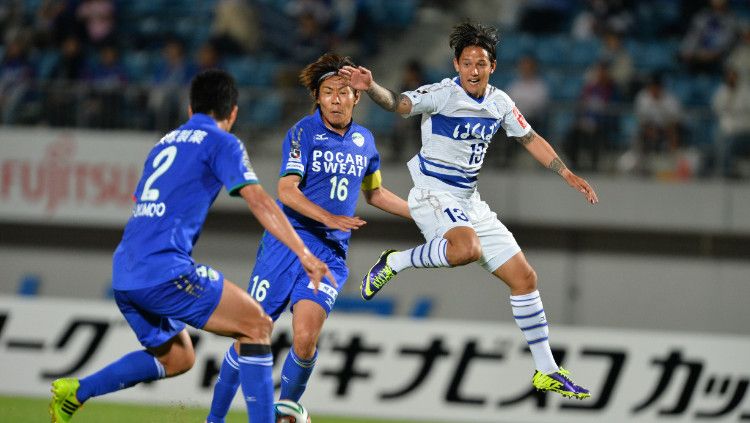 Irfan Bachdim saat bermain di J. League Copyright: © J. League