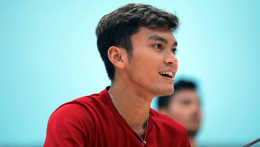 Merayakan Idulfitri di Manila usai tampil di Badminton Asia Championship 2022, Muhammad Shohibul Fikri pamer momen mengharukan bersama keluarga. Copyright: © PBSI