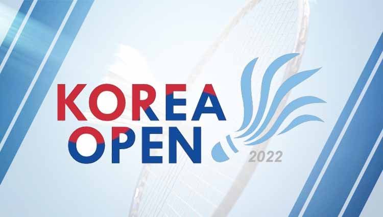 Hasil sementara pertandingan di babak semifinal Korea Open 2022 yang berlangsung pada Sabtu (09/04/22). Copyright: © Grafis: Yuhariyanto/Indosport.com