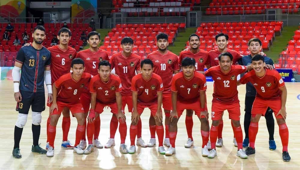 Laporan hasil pertandingan keempat Grup A AFF Futsal Championship 2022 antara timnas Indonesia vs Kamboja yang digelar pada Rabu (06/04/22) dengan skor 11-2. Foto: AFF Futsal/FAT Copyright: © AFF Futsal/FAT