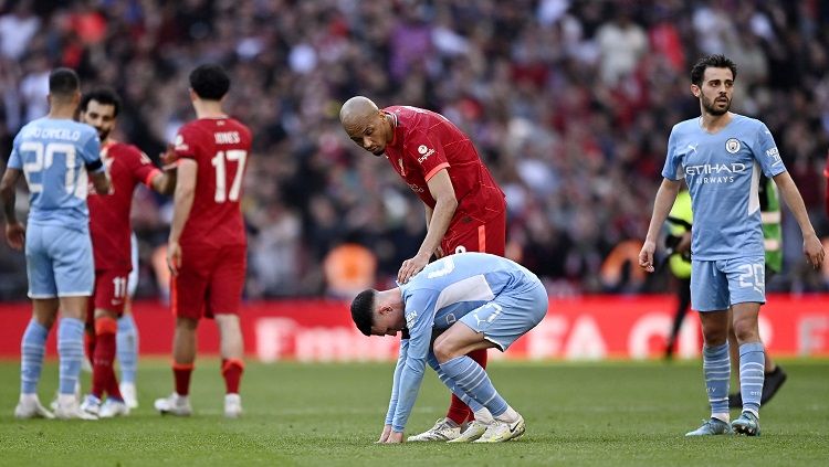 Manchester City vs Liverpool di Semifinal Piala FA (Reuters/Tony Obrien) Copyright: © Reuters/Tony Obrien