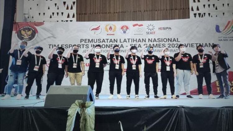 Para pemain Timnas Mobile Legends Indonesia untuk SEA Games 2022 Copyright: © Rilis PB ESI