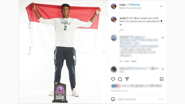 Melihat prestasi mentereng dari salah satu pesepak bola Indonesia, Donnie Leahy, sang striker kelahiran Banyuwangi yang berkompetisi di Amerika Serikat. Copyright: © instagram.com/1eahy/