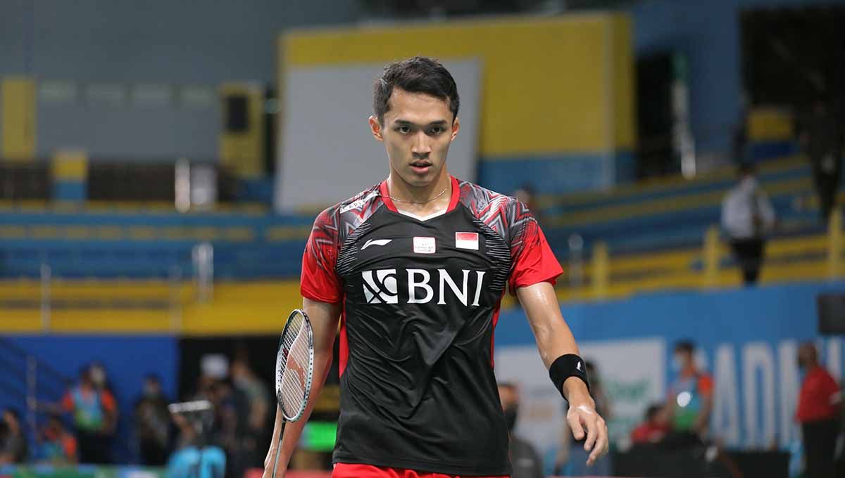 Pebulutangkis tunggal putra Indonesia, Jonatan Christie. Foto: PBSI Copyright: © PBSI