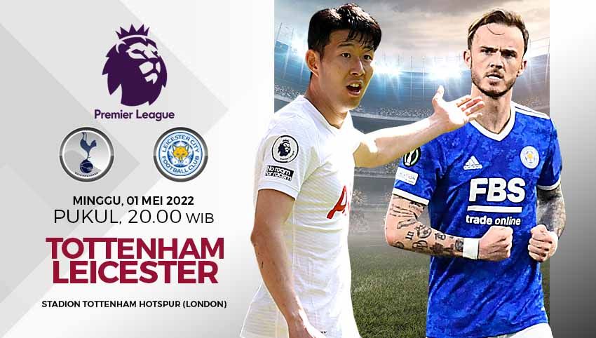 Pertandingan antara Tottenham Hotspur vs Leicester City (Liga Inggris). Foto: REUTERS/Hannah Mckay/Piroschka Van De Wouw Copyright: © Grafis: Yuhariyanto/SOICAUMIENBAC.cc