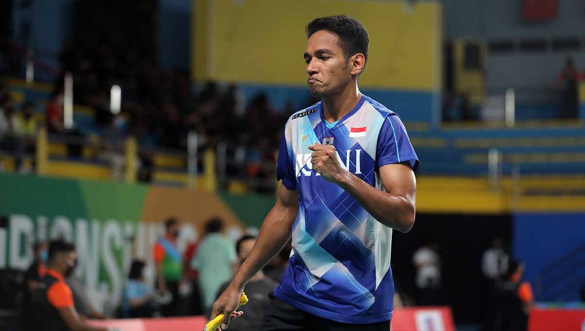 Pebulutangkis tunggal putra Indonesia, Chico Aura Dwi Wardoyo. Foto: PBSI Copyright: © PBSI