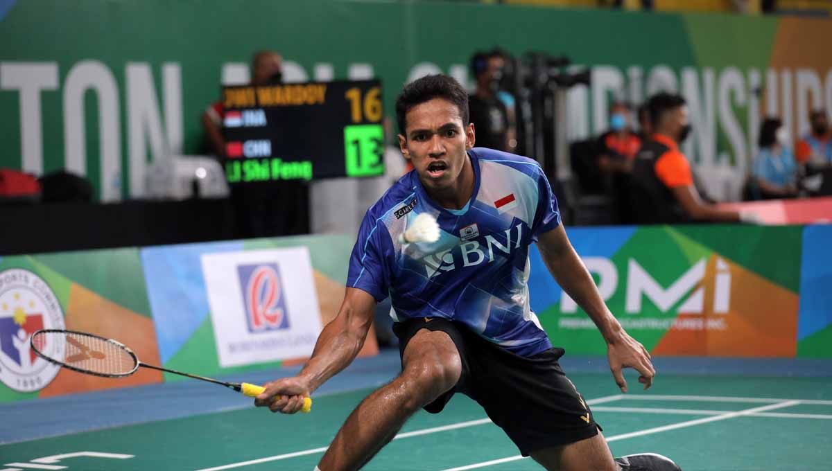 Pebulutangkis tunggal putra Indonesia, Chico Aura Dwi Wardoyo. Foto: PBSI Copyright: © PBSI