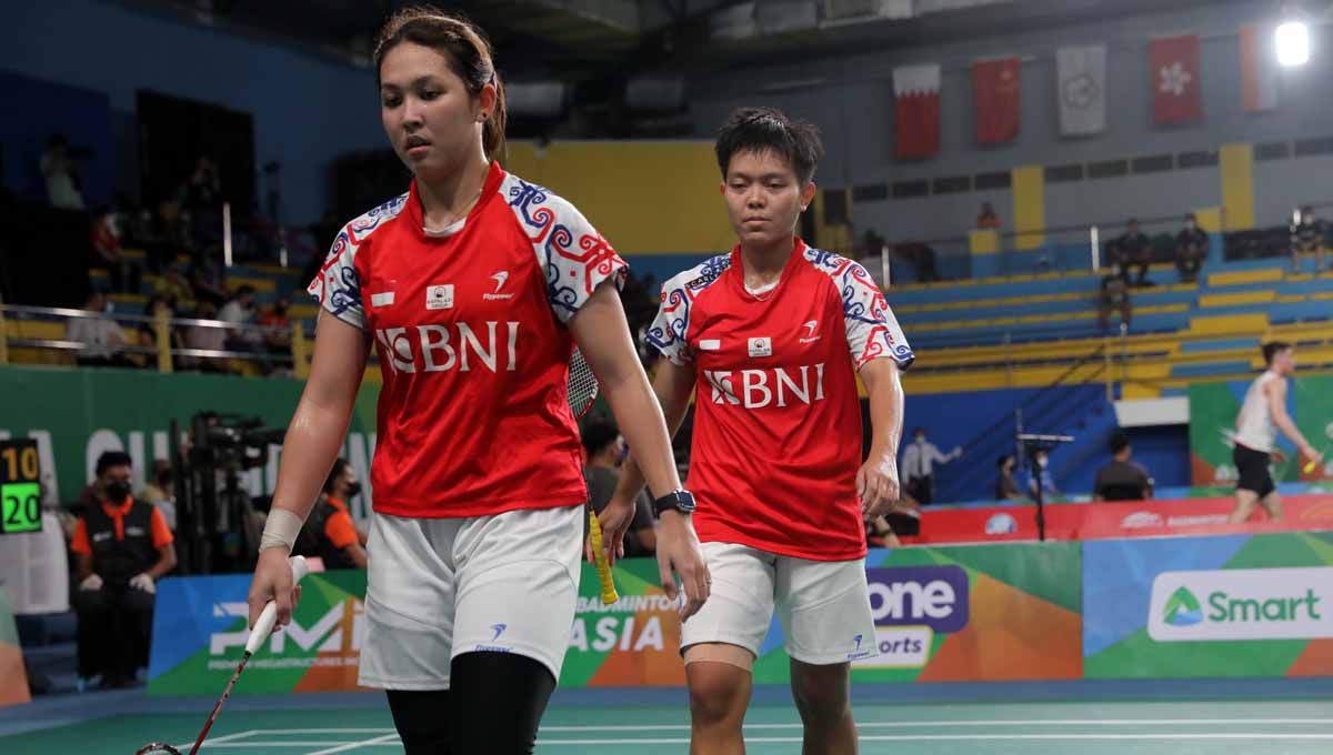 Pebulutangkis ganda putra Indonesia, Ribka Sugiarto/Siti Fadia Silva Ramadhanti di BAC 2022. Foto: PBSI Copyright: © PBSI