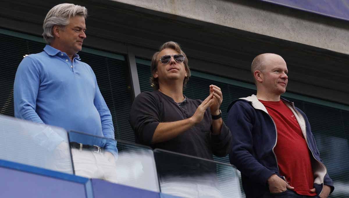 Di balik kesuksesan Chelsea atas kedatangan Enzo Fernandez, ada peran dari Todd Boehly dan Behdad Eghbali untuk menghadapi kerasnya Presiden Benfica, Rui Costa. Foto: REUTERS-Andrew Couldridge Copyright: © REUTERS-Andrew Couldridge