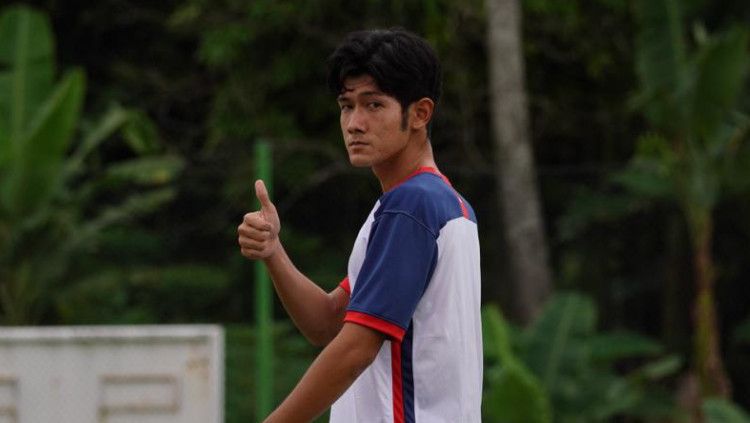 Pemain keturunan Jepang, Meru Kimura, saat berseragam  Rans Nusantara FC. Copyright: © Rans CFC