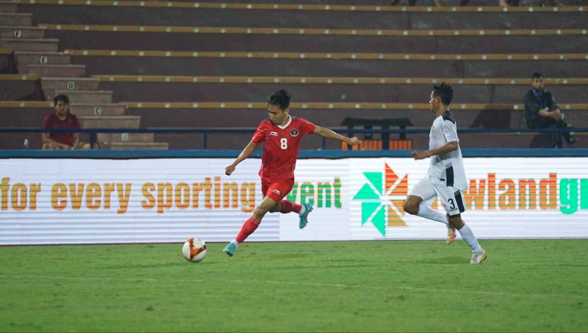 Timnas Indonesia U-23 akan menghadapi laga krusial lainnya di penyisihan grup A SEA Games 2021, Jumat (13/05/22). Foto: PSSI Copyright: © PBSI