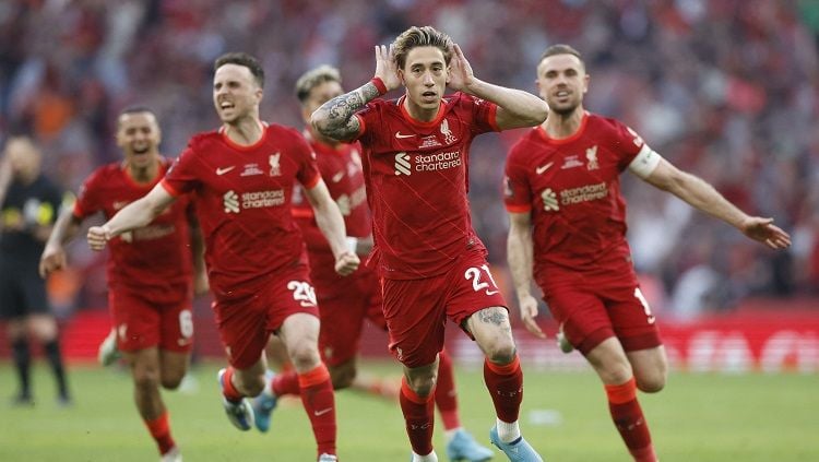 Liverpool tanpa gol sama sekali di tiga final, termasuk Liga Champions, yang mereka jalani musim ini sehingga taraf sukses mereka pun diragukan. (Reuters/Peter Cziborra) Copyright: © Reuters/Peter Cziborra