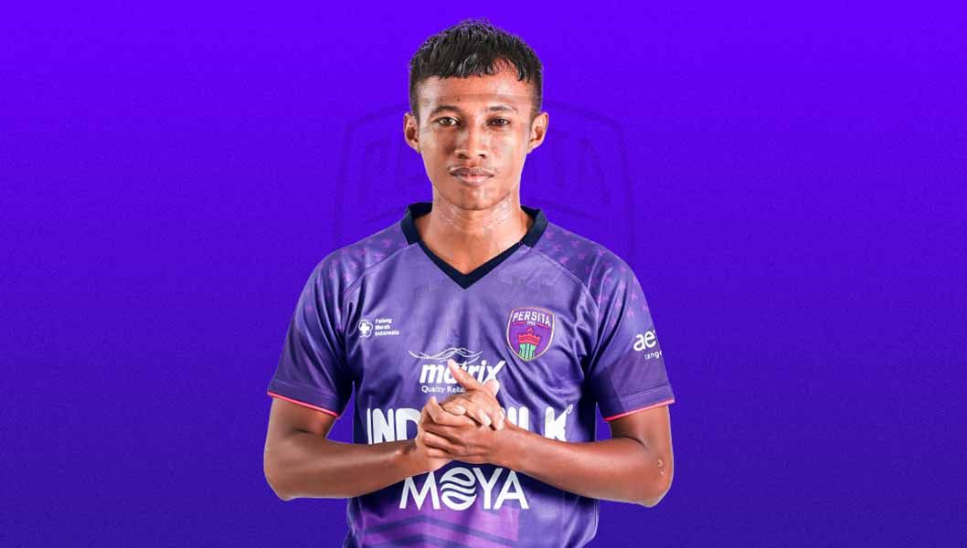 Irvan Febrianto, pemain anyara Persita Tangerang untuk Liga 1 2022/2023. Foto: Persita Tangerang Copyright: © Persita Tangerang