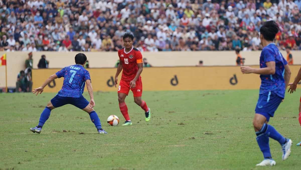Pertandingan Semifinal SEA Games antara Timnas Indonesia U-23 vs Thailand. Foto: PSSI Copyright: © PSSI