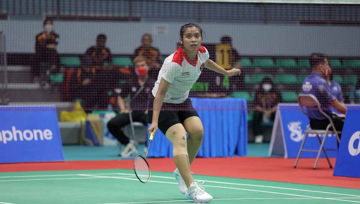 Kesempatan datang bagi Gregoria Mariska Tunjung untuk kembali menunjukkan kualitas dirinya di ajang Indonesia Masters 2022. Copyright: © PBSI