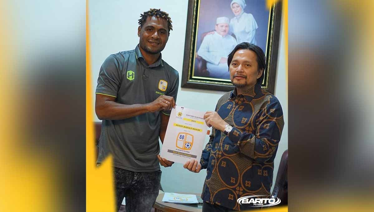 Jelang pertandingan perdana Piala Presiden 2022 Grup B, lima pemain memutuskan untuk CLBK dengan klub asal Kalimantan, yakni Barito Putera.. Foto: Media Officer Barito Putera Copyright: © Media Officer Barito Putera