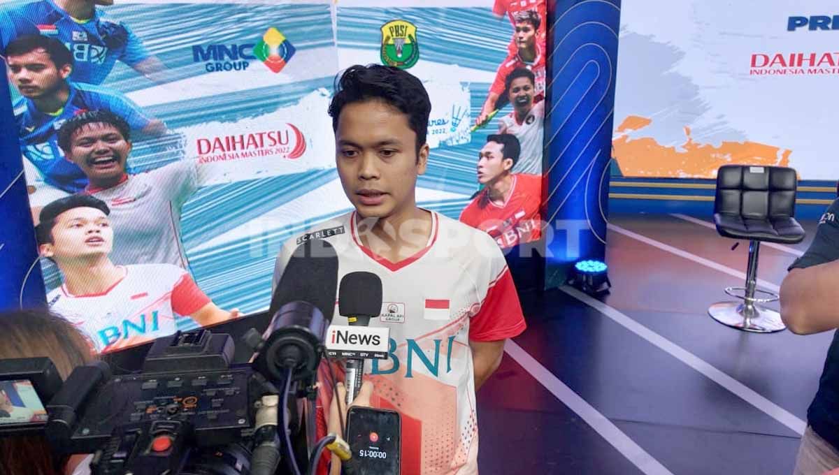 Selain berbicara soal pentingnya medali Olimpiade, legenda bulutangkis tunggal putra Indonesia, Taufik Hidayat, kembali singgung performa penerusnya, Anthony Ginting. Copyright: © Zainal Hasan/Indosport.com