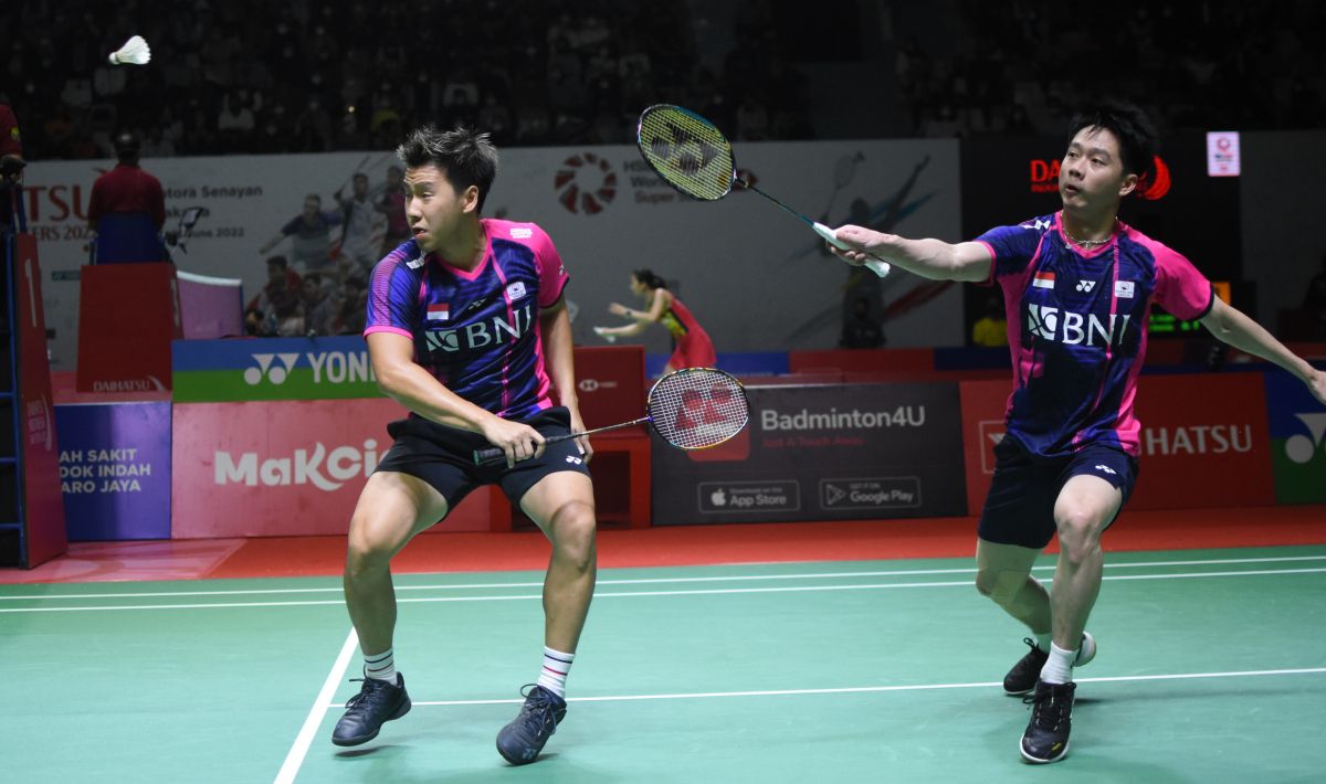 Ganda putra Indonesia, Kevin Sanjaya/Marcus Fernaldi Gideon  Copyright: &copy; Herry Ibrahim/INDOSPORT