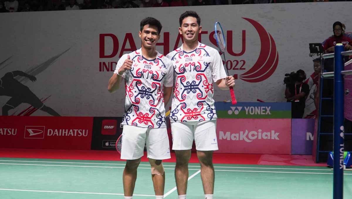 Sejumlah fakta menarik lahir dari keberhasilan pasangan ganda campuran Indonesia, Sabar/Reza, lolos ke babak perempat final Thailand Open.Foto: PBSI Copyright: © PBSI