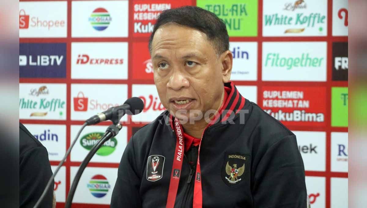 Zainudin Amali selaku Menteri Pemuda dan Olahraga (Menpora) menyampaikan dua pesan penting jelang ajang basket bergengsi FIBA Asia Cup 2022. Foto: Nofik Lukman Hakim/Indosport.com Copyright: © Nofik Lukman Hakim/Indosport.com