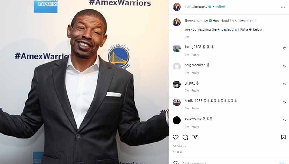 Salah satu pebasket terpendek NBA, Muggsy Bogues. Copyright: © Instagram@therealmuggsy