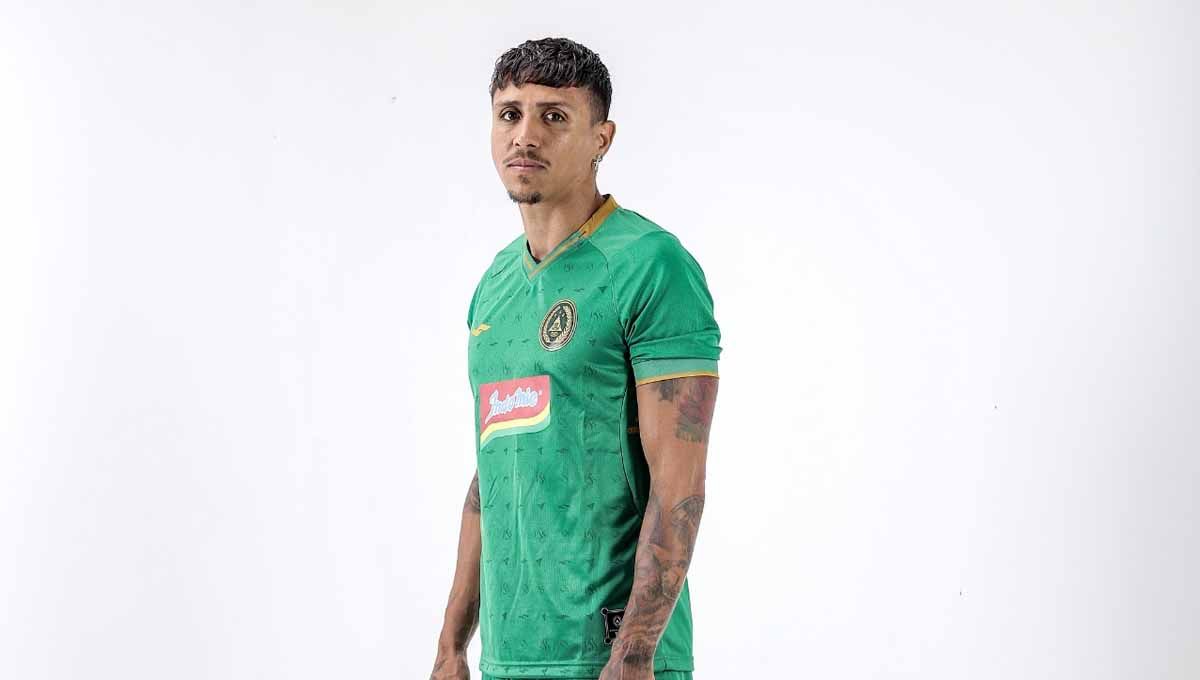 PSS Sleman masih menunggu pembuktian Mychell Chagas saat kompetisi Liga 1 2022-2023 sudah berjalan lagi. Brace bomber asal Brasil saat uji coba melawan 757 Kepri Jaya FC dinilai tak bisa jadi patokan. Copyright: © Media PSS