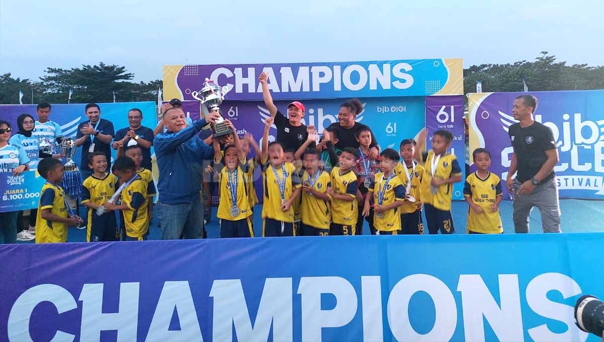 Juara Piala Gubernur Jawa Barat 2022. Foto: Zainal Hasan/INDOSPORT Copyright: © Zainal Hasan/INDOSPORT
