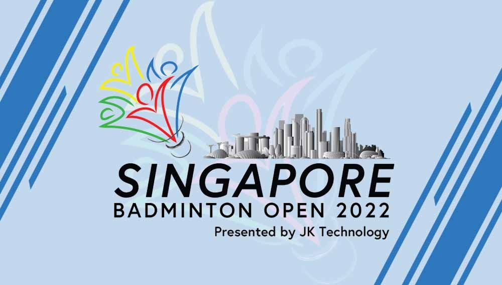 Logo Singapore Open 2022. Copyright: © Grafis: Yanto/INDOSPORT