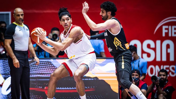 Timnas Basket Putra Indonesia berkesempatan menjadi yang pertama menjajal lapangan Indonesia Arena menjelang perhelatan FIBA World Cup 2023. Copyright: © fiba.basketball