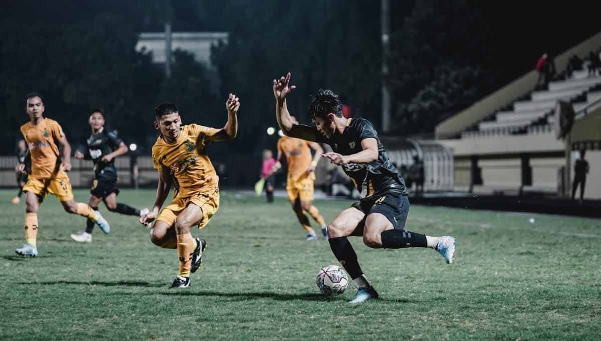 Laga uji coba Bhayangkara FC vs Dewa United. Foto: Dewa United Copyright: © Dewa United