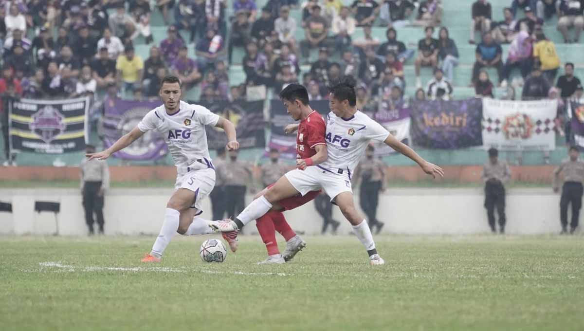 Pertandingan antara Persik Kediri vs Persis Solo. Foto: MO Persik Copyright: © MO Persik